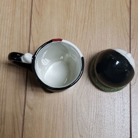 ONEIDA CHRISTMAS CATS TALL LATTE MUG WITH LID - Picture 4 of 5